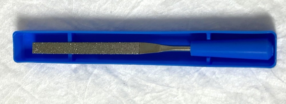NEW Diamond Needle Files Super Grade Shape FLAT
