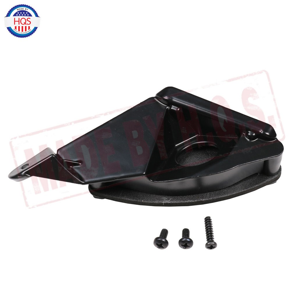 Black Driver Mirror Support Mount Bracket For 1993-2002 Firebird Trans Am Metal