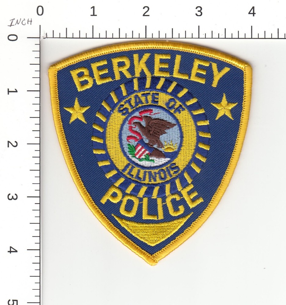 BERKELEY --- ILLINOIS POLICE COLLECTIBLE PATCH