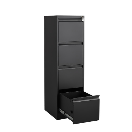 4 Drawer Vertical Filing Cabinet With Lock