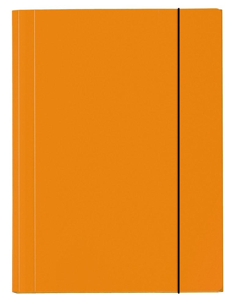 Veloflex A4 Folder/Binder Laminated Orange
