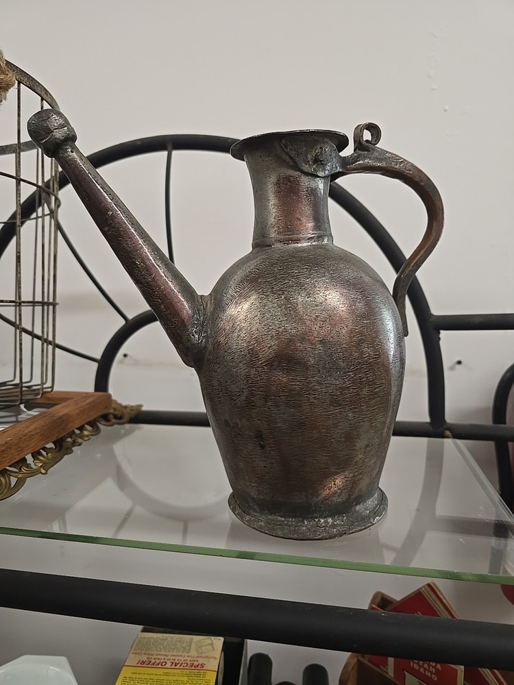 Antique 1800s Turkish Middle Eastern Copper Vessel
