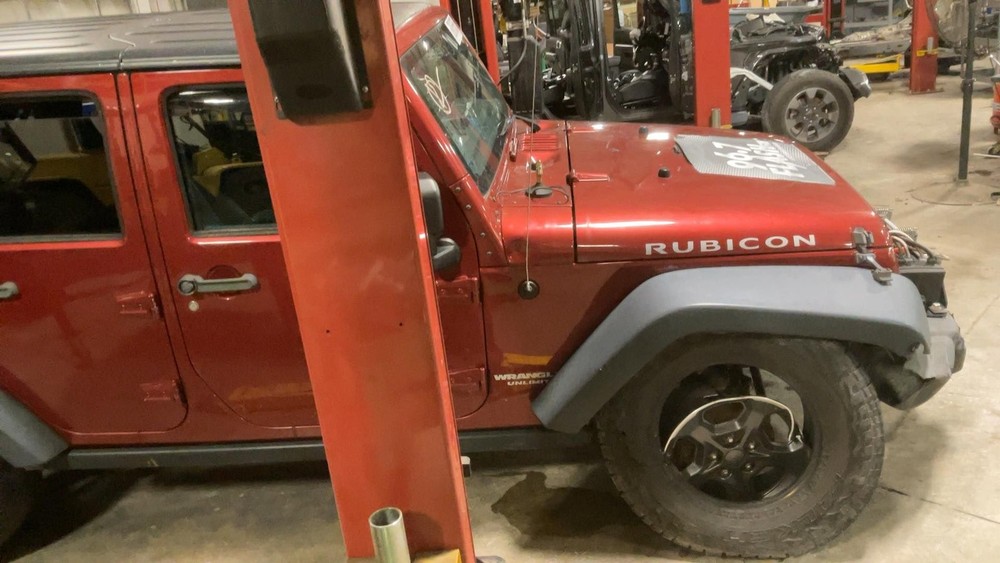 Used Windshield Frame fits: 2012 Jeep Wrangler Grade A