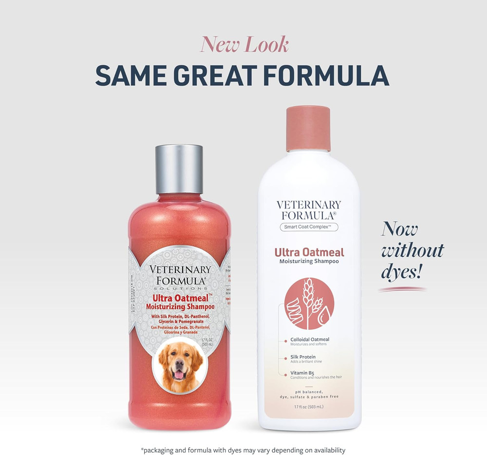 Veterinary Formula Smart Coat Complex Ultra Oatmeal Moisturizing Shampoo for Dog