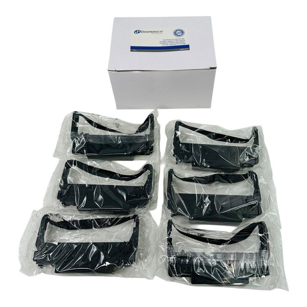 6 Count Dataproducts E2110 Compatible Ribbon Black for Epson ERC-30/34/38
