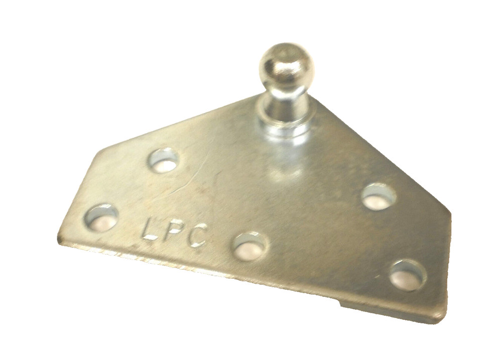 10MM Flat Bracket 2-1/2" Mount Flange Gas Strut Prop Rod Camper RV Bed Hatch