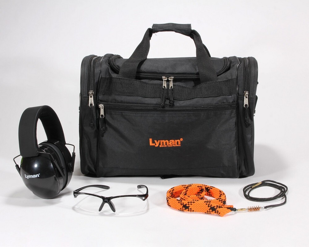 Lyman Essential Handgun Starter Kit Basic Accessories Shooting Bag - 7837820