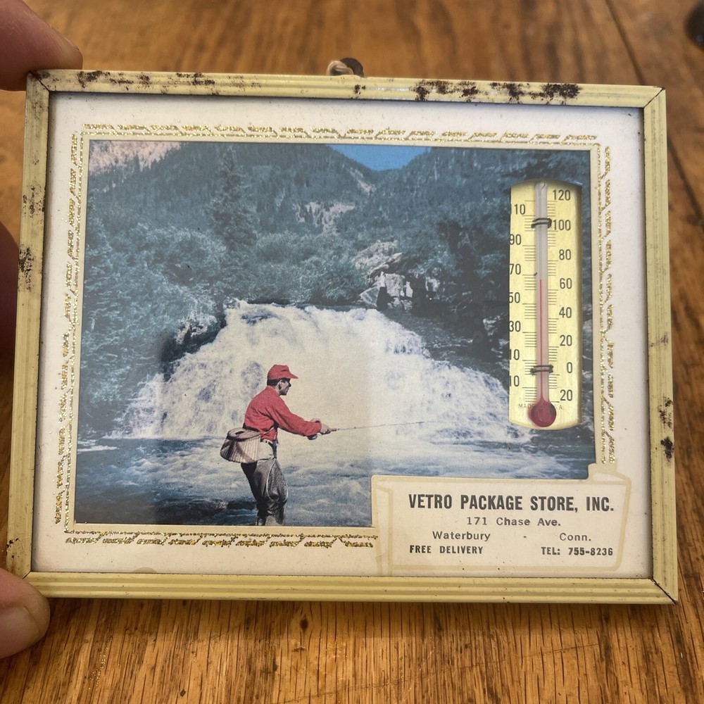 Vetro Package Store Advertising thermometer