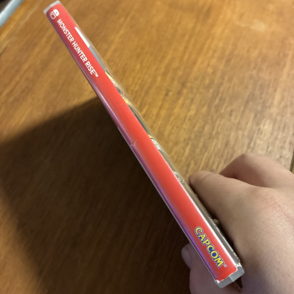 Empty Replacement Case & Artwork ONLY! Monster Hunter Rise - Nintendo Switch