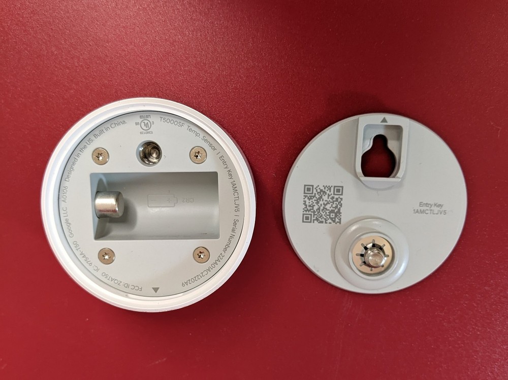 Google Nest Temperature Sensor T5000SF (A0106)