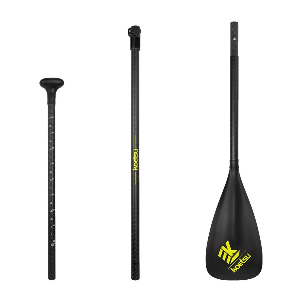 Paddleboard Paddle 3 Sections Boating Accessory Lightweight Kayak Paddle for