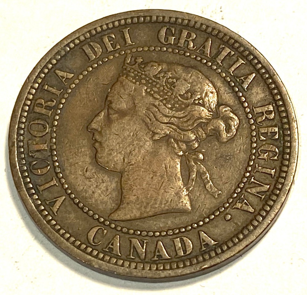 1882 H Canada Large Cent Higher Grade #13
