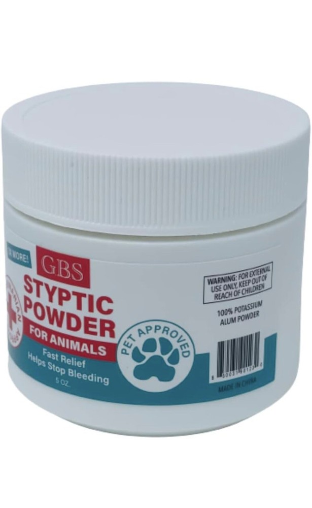 Fast Acting Styptic Powder for Pets 5OZ