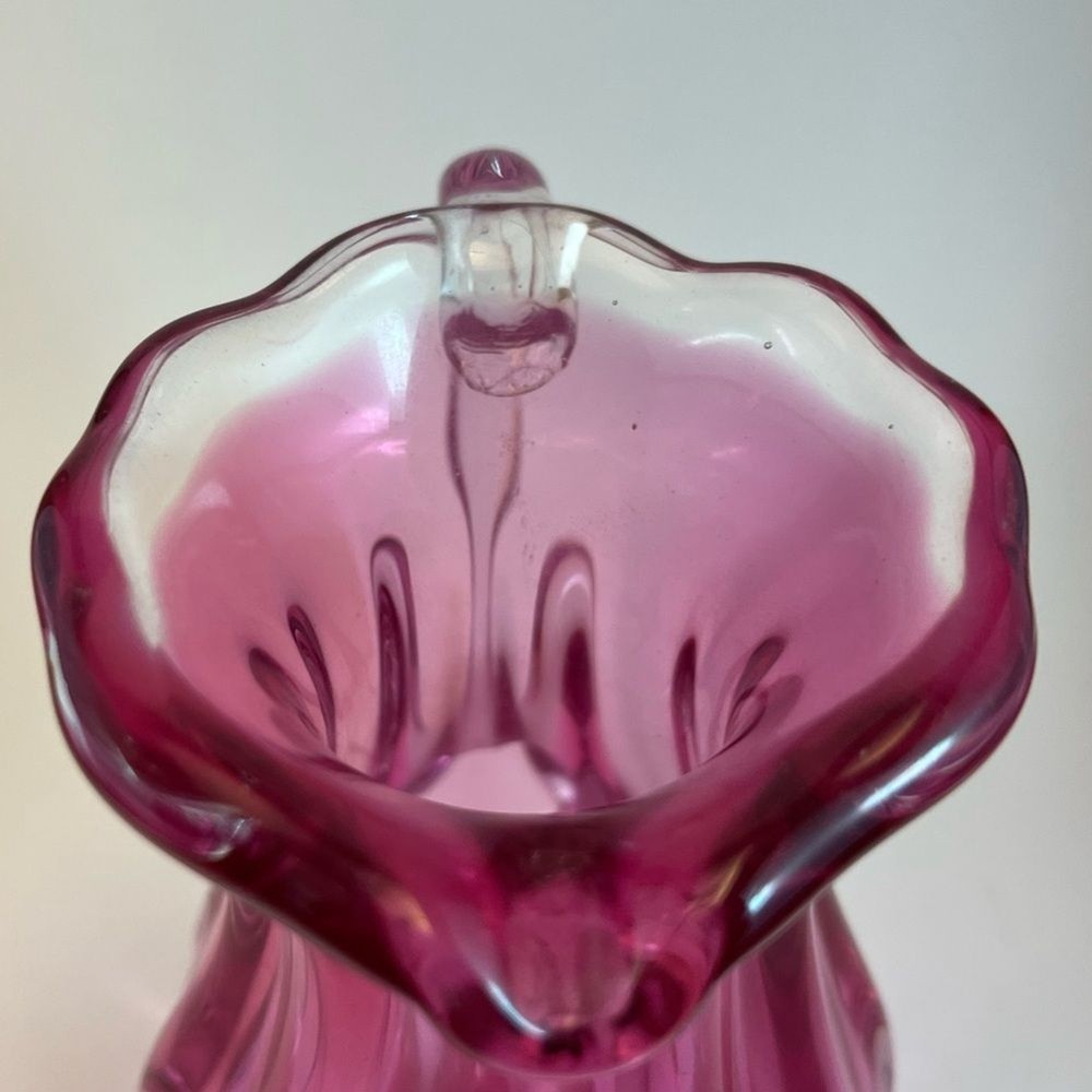 Countless Collection Bohemian Art Glass pitcher