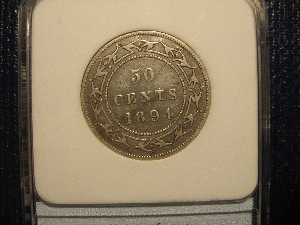 1894 Newfoundland coin set