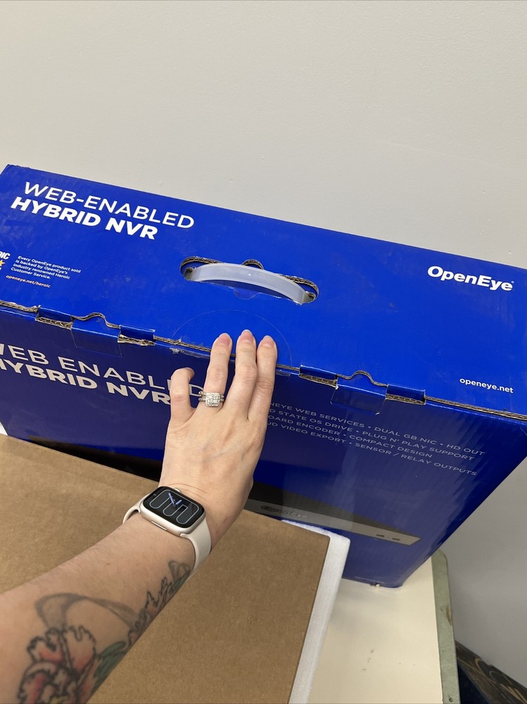 Open Eye Web-Enabled Hybrid NVR