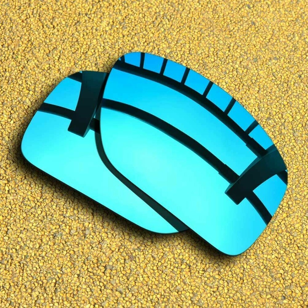 3 Pairs Lenses Replacement for-Oakley Split Shot Polarized-Black&Silver&Ice Blue