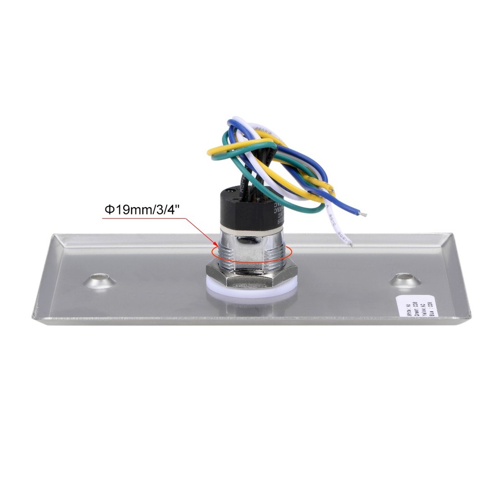 Switch Lock On/Off Key Switch Door Release SPST for Access Control with 2 Keys