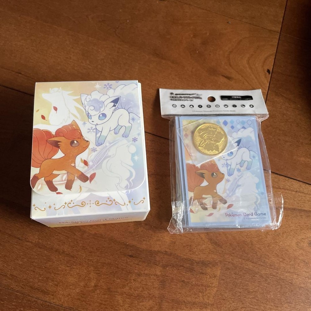 Pokemon Card Game Deck Shield Sleeve Vulpix Alola Vulpix
