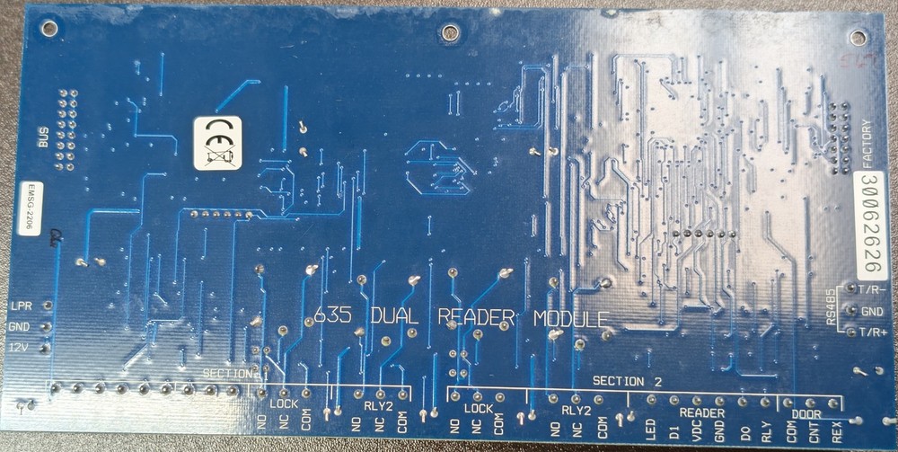 System Galaxy 635 DRM Dual Reader Module