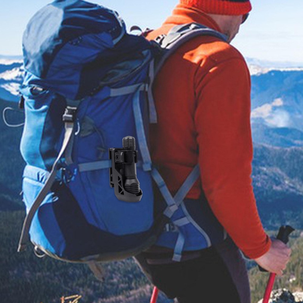 Flashlight Holster 360° Rotatable Torch Case Quick Release Flashlight Holder