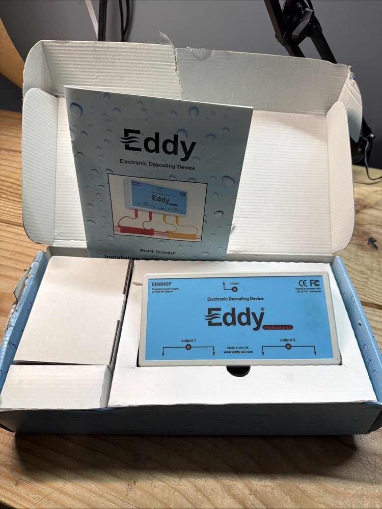 EDDY ED6002P ELECTRONIC WATER DESCALER - Alternative to a Water Softener