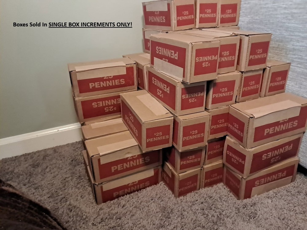 Unopened Penny Box – Proven Error Source – 200-Box Lot Find • Unsearched