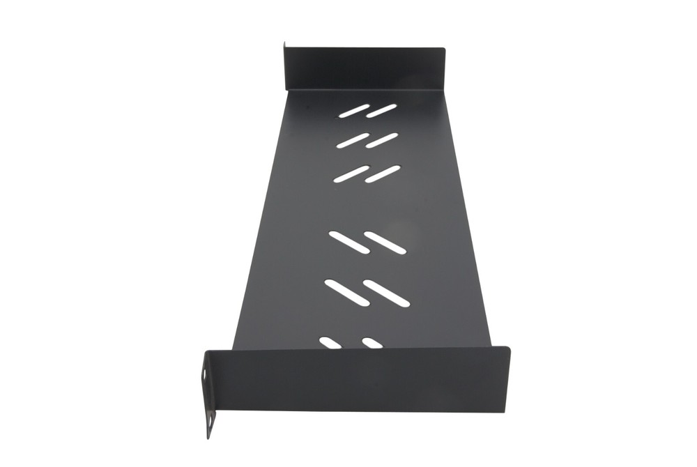 1U 19" Server Shelf Tray Vented Rack Mount Cantilever 6" Deep Depth Network