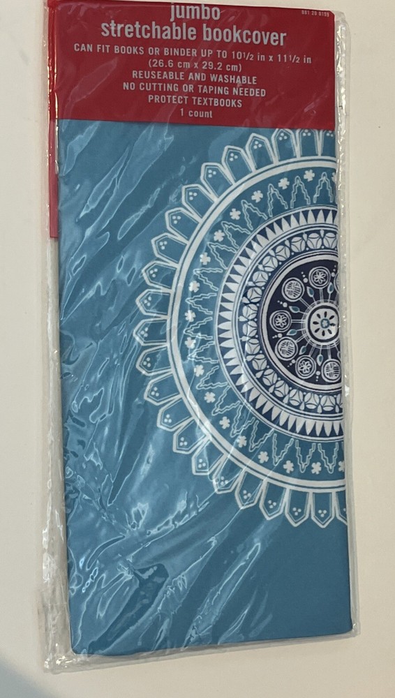 4 Target School Jumbo Stretchable Reusable Washable Text Book Binder Cover New