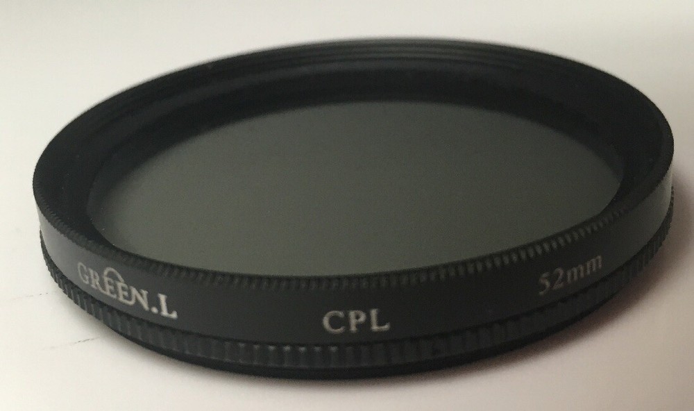 Green.L CPL Circular Polarizing 52mm Camera Lens Effect Filter