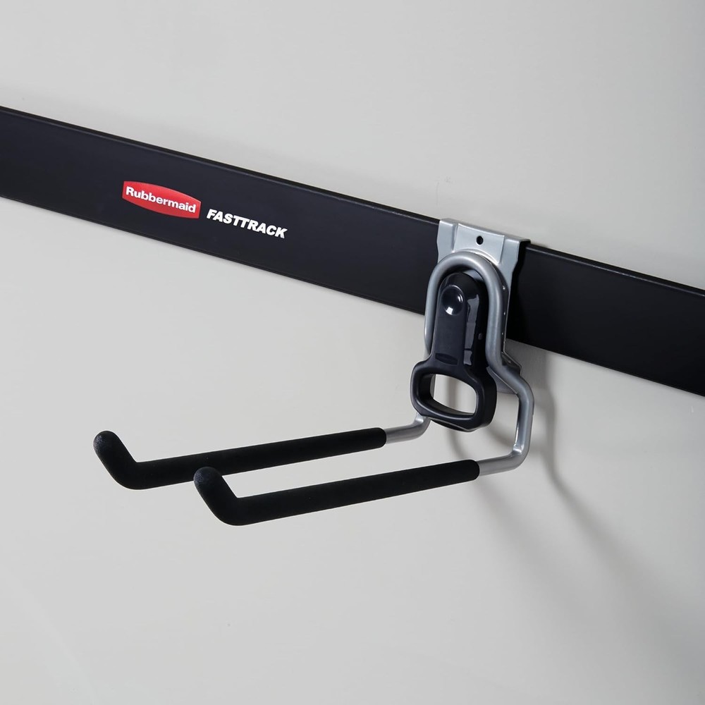 Fast Track Wall Mounted Garage Storage Utility Multi Hook 2 Pack)