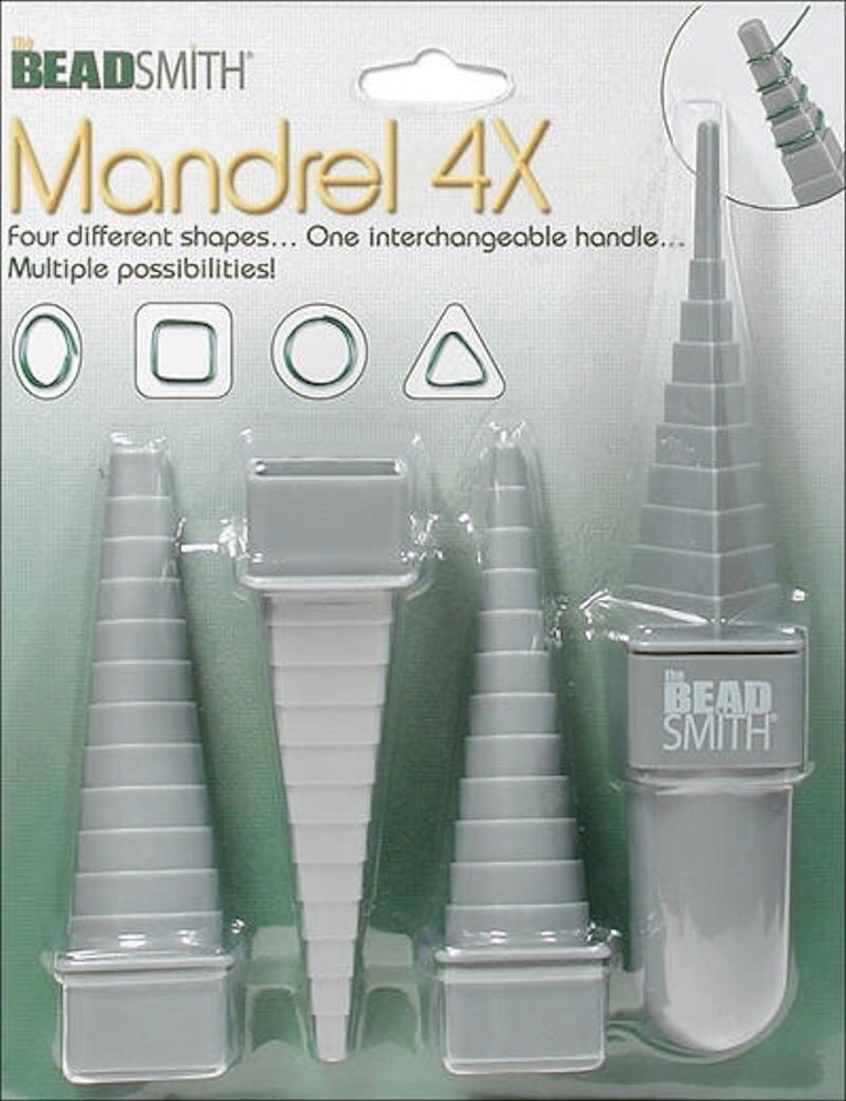 Multi Mandrel to Make Your Own Oval Round Square Triangle Wire Shapes Bead Smith