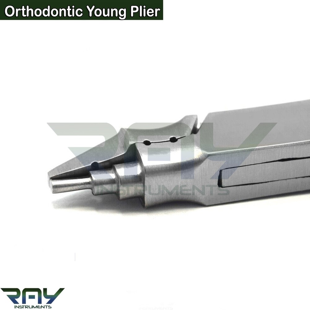 Dental Tooth Braces Wire Bending Orthodontic Young Loop Forming Adjusting Plier
