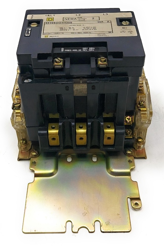 SquareD 8536SDO1H20S Electric Motor Starter