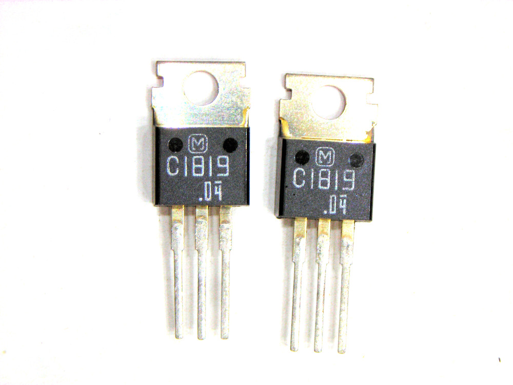 2SC1819 "Original" Panasonic (Matsushita) Transistor 2 pcs