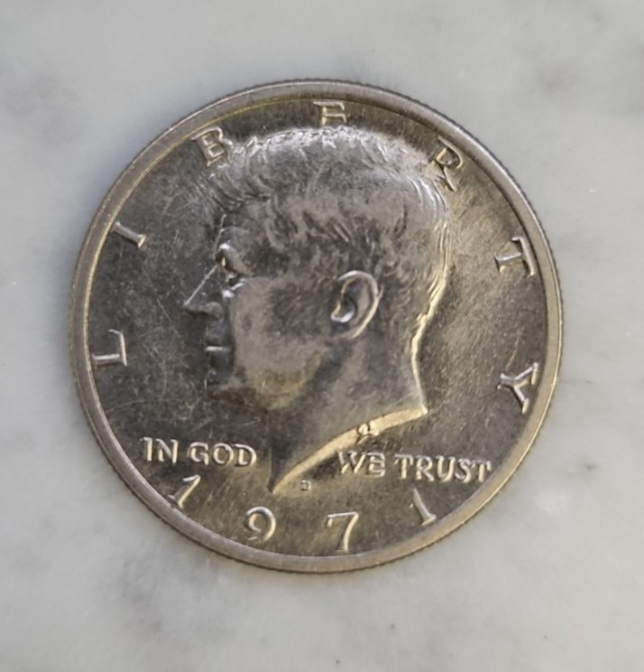1971-D 50c Kennedy Half Dollar