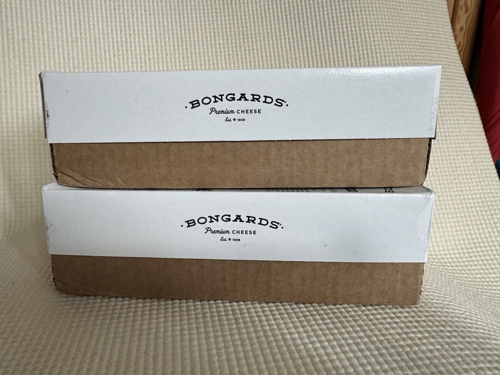 Bongards Premium American Cheese Pasteurized Process 2 Pack (4 lbs) Government