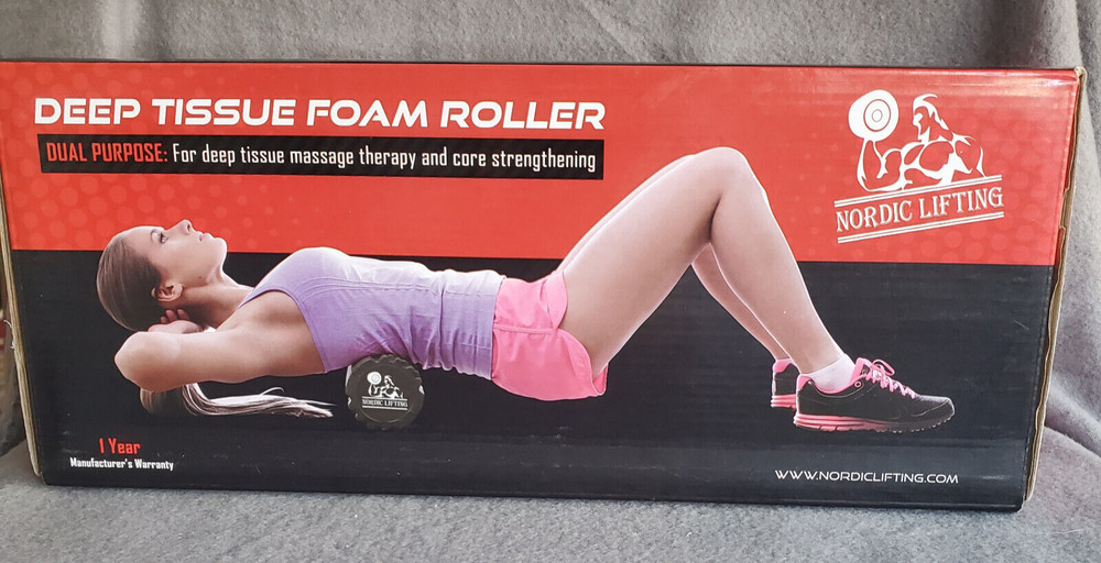 Nordic LIFTING Deep Tissue Foam Roller Point Performance GRID Massage Tool