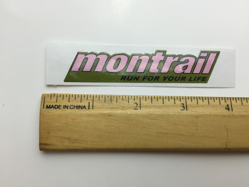 Montrail Sticker - Run For Your Life