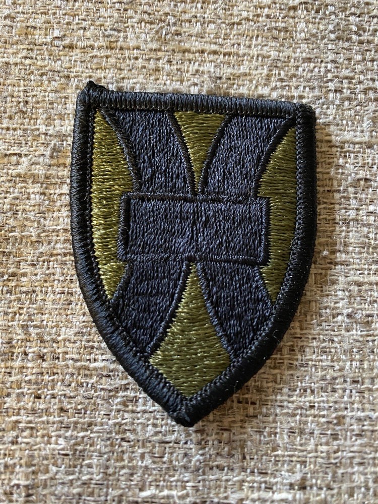 US Army 21st Sustainment Command Subdued Patch INV4146