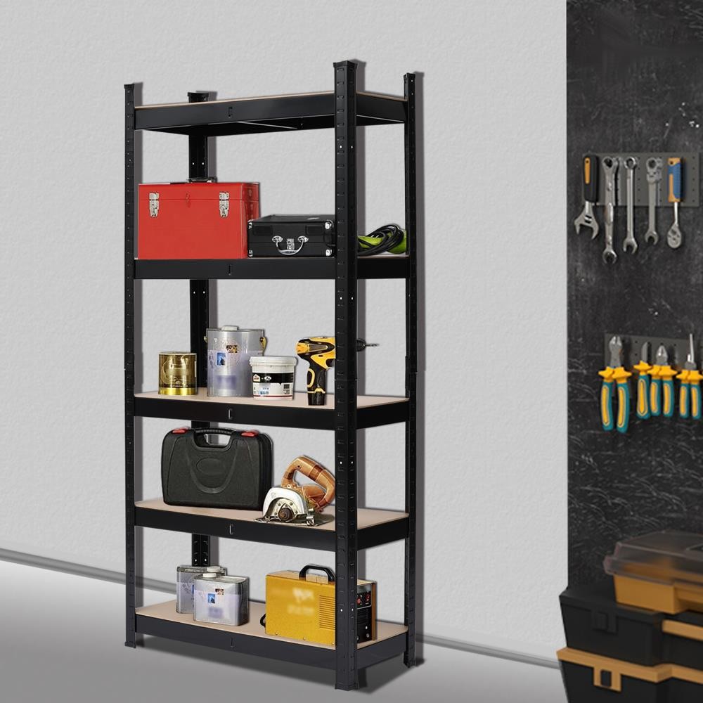 FCH Storage Shelving Unit Garage Storage Rack 5-Tier Adjustable 1653.5 lbs Load