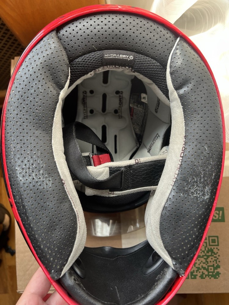 Icon Speedfreak Red Motorcycle Helmet