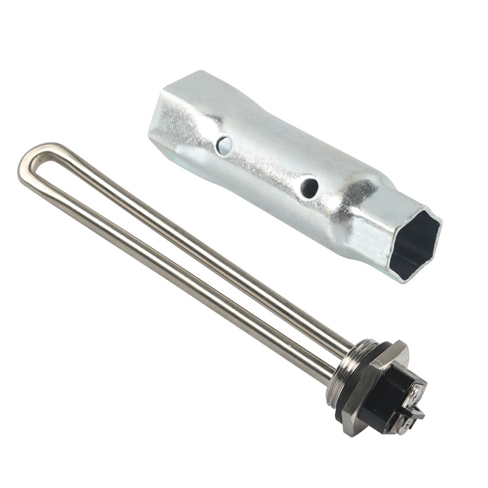 Silver 520900 RV Water Heater Element & RV Water Heater Element Wrench Set