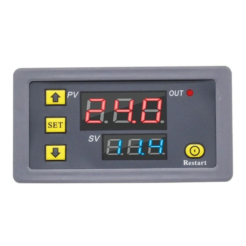 110220V Programmable Digital Time Relay Cycle Delay Module with LED Display