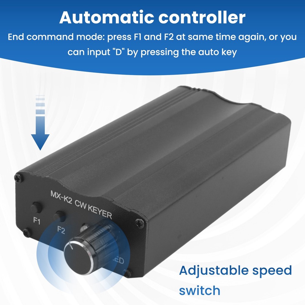 MX-K2 CW Keyer Automatic Key Controller Morse Code Auto Memory 6950