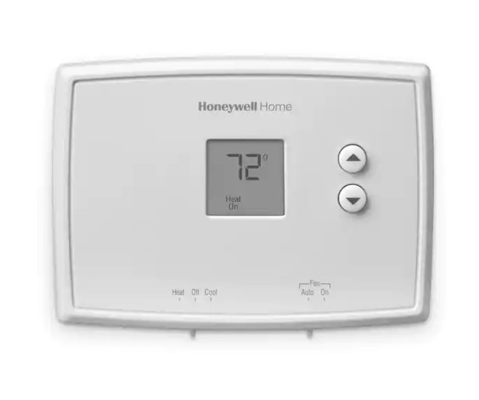 Honeywell Home Horizontal Non-Programmable Thermostat