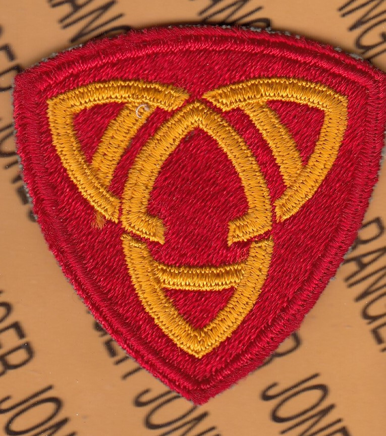 WWII US Army AAA Anti Aircraft Artillery Command Eastern ~2.5" patch c/e D