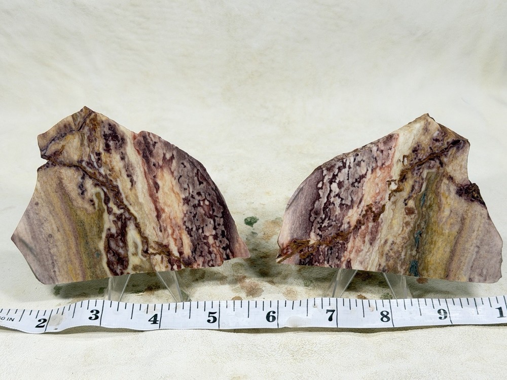 Windy Mountain Jasper Slab Set, Lot#115