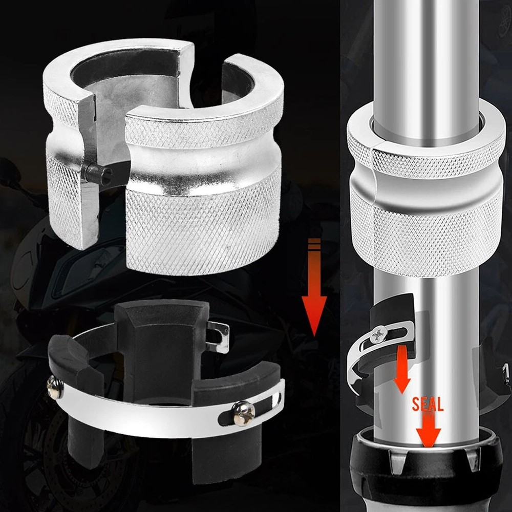 Motorcycle Adjustable Fork Seal Driver Tool 39Mm-50Mm for Easy Installation