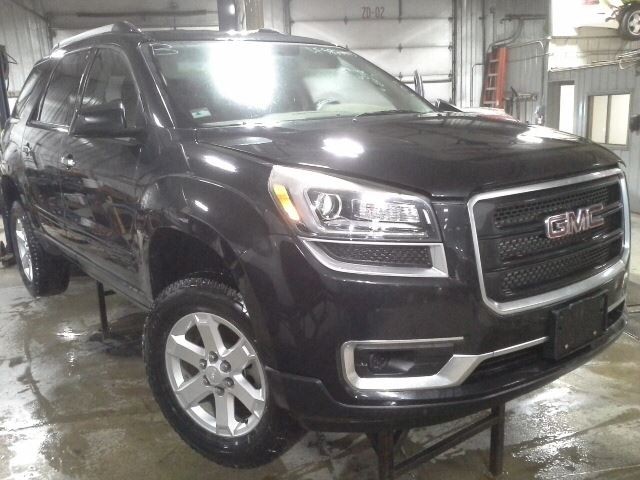 2015 GMC Acadia Driver Front Headrest Only Black Cloth